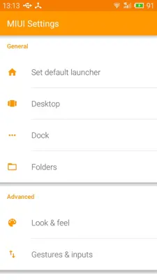 MIUI Launcher android App screenshot 0